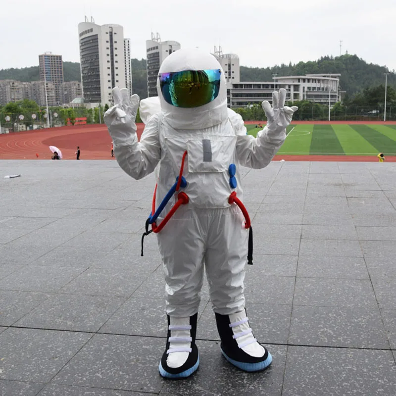 

Hot Sale ! High Quality Space suit mascot costume Astronaut mascot costume with Backpack with LOGO glove,shoes