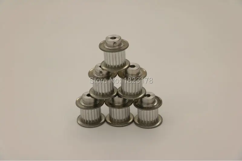 Free Shipping 10PCS/lot HTD 3M 20 teeth Pitch=3mm for belt width 15mm bore diameter 5mm Aluminum timing pulley 20teeth | Обустройство