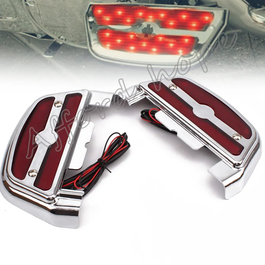 Electra Alo Rear Passenger Footboard Pedal Chrome Abs Cover Footrest