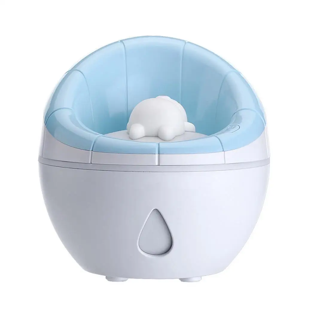 

350ML Mini Sofa Humidifier Home Office Essential Oil Aroma Mist Diffuser Portable USB Air Purifier With Colorful Night Light