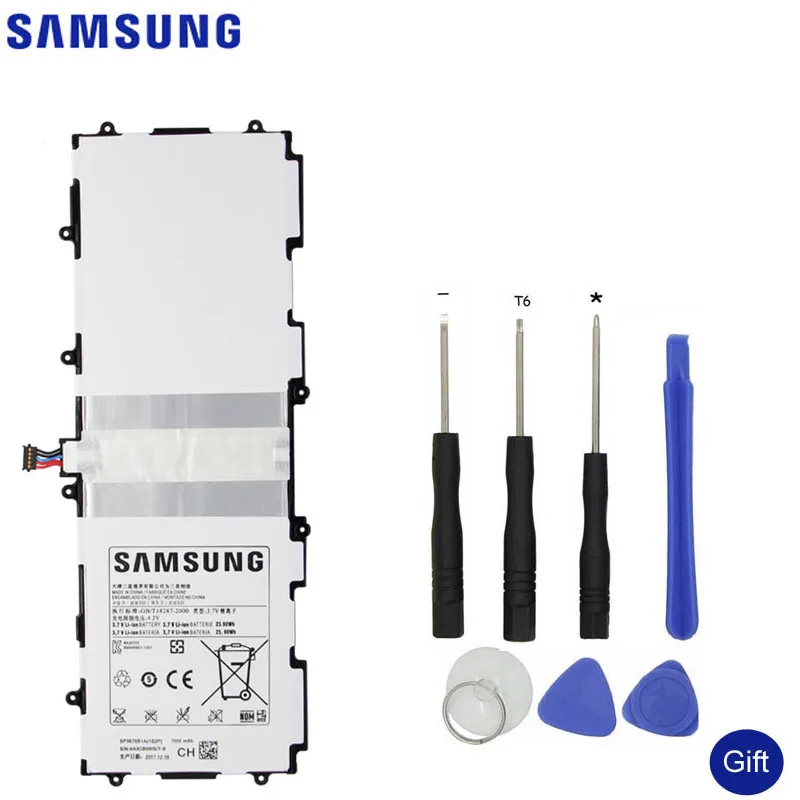 

Samsung Replacement Tablet Battery SP3676B1A For Samsung Galaxy Tab Note 10.1 N8000 N8010 N8020 P7510 P7500 P5100 7000mAh