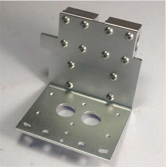

Reprap Prusa i3 3D printer X axis dual nozzles hotend carriage X Metal dual exturder carriage aluminum 45mm hole distance