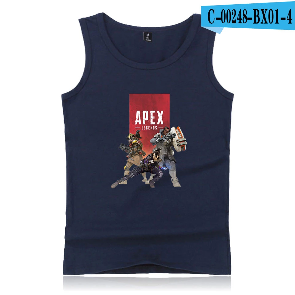 gray Lucky Friday Apex Legends Nieuwste модель развлечения мужские спортивные Тэнк-топы военные хип-хоп безрукавки светоотражающий жилет Jahseh рубашки - Цвет: gray