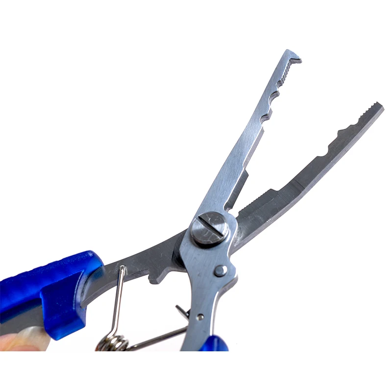 

Fishing Pliers With Bag Stainless Steel Scissor Line Cutter Remove Hook Fishing Holder Tackle Tool FI-19ING