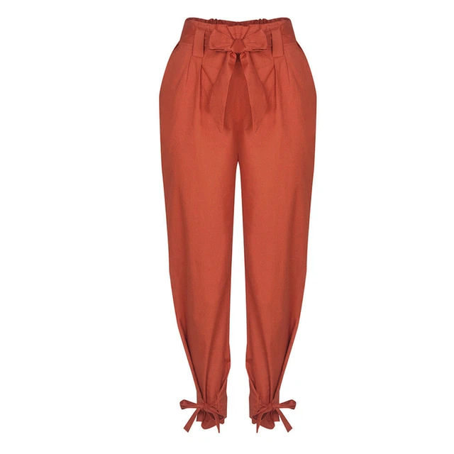plus size casual trousers