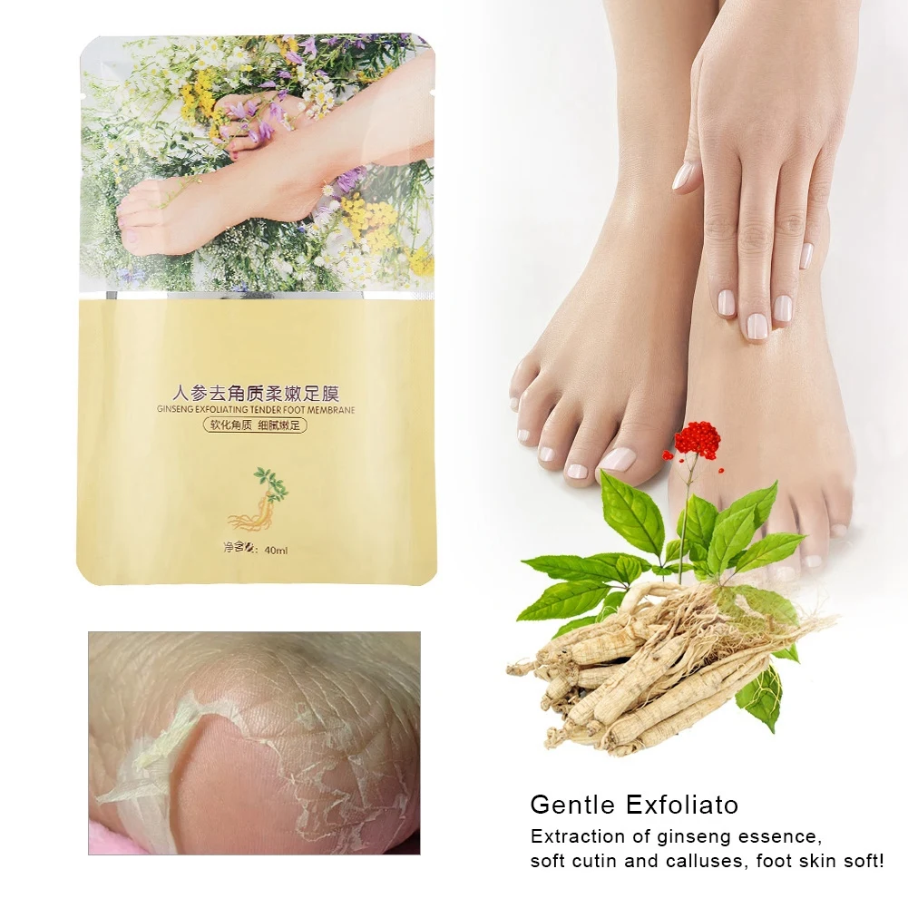 

Foot Peel Mask Dead Foot Peeling Mask Skin Remove Cuticles Moisturizing Pedicure Socks Exfoliating Tender Skin Heels Skin Care