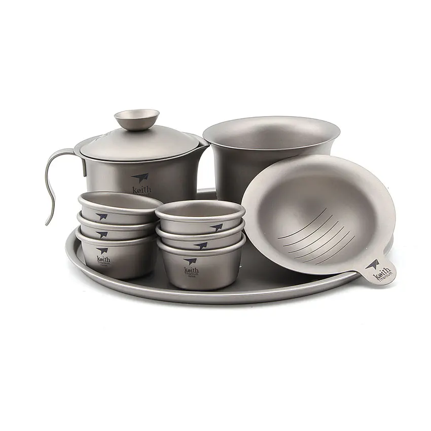 Keith Ti3900 de taza de té Camping taza de té hervidor de agua al aire libre hervidor de té de 1000 ml KA100
