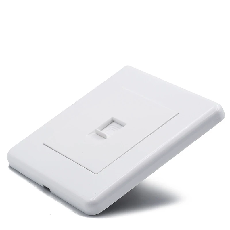 White PC RJ11 Phone Wall Panel pic 4
