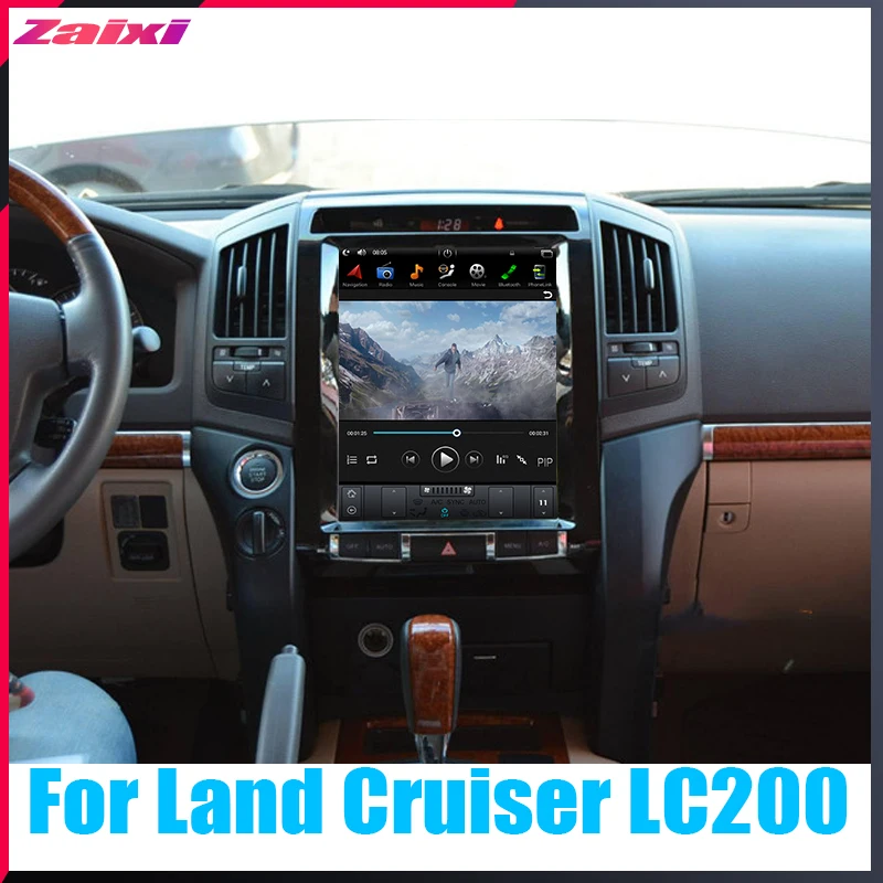 Discount ZaiXi Android Car Multimedia GPS For Toyota Land Cruiser LC200 2008~2015 Radio vertical screen tesla screen Radio Video DAB+ 2 Discount ZaiXi Android Car Multimedia GPS For Toyota Land Cruiser LC200 2008~2015 Radio vertical screen tesla screen Radio Video DAB+ 2