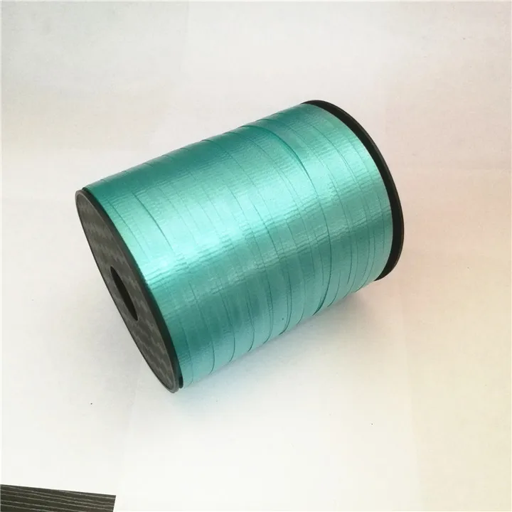 2  5mm Ribbon Embossed Smooth Thread Plastic Wedding Balloon Rope 500yard Satin Ribbon Candy Box Gift Tie Belt Ribbons