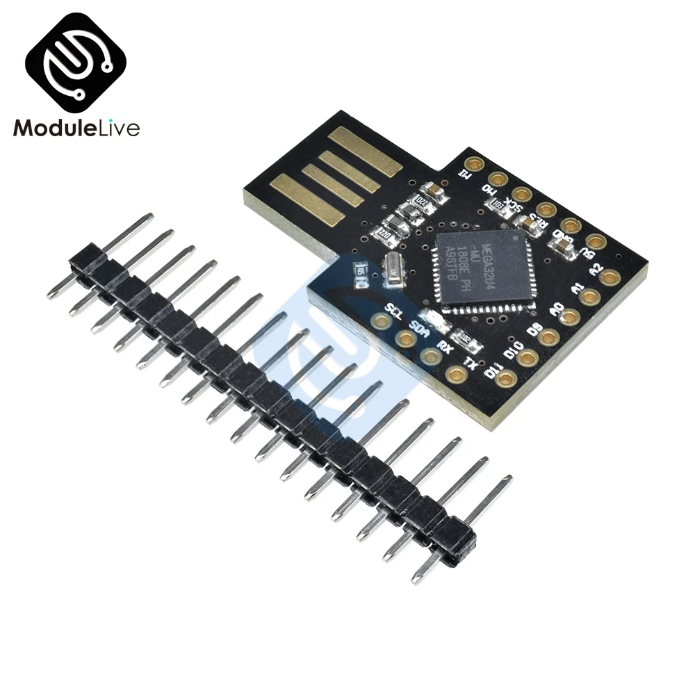 Pro Micro Жук клавиатура BadUSB USB ATMEGA32U4 мини плата расширения модуль для Arduino Leonardo R3 16 МГц DC 5 V