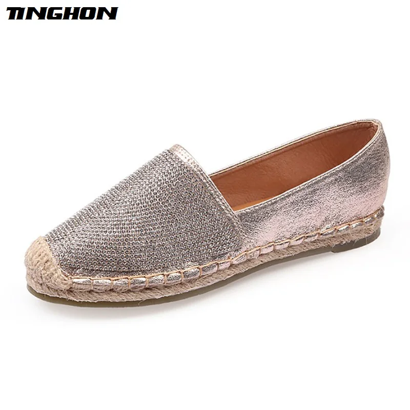 

Fisherman Shoes Women Flats Casual Round Toe Spring Lazy Loafers Bling Woman Single Sneakers Summer Shoes Brand Female Flats