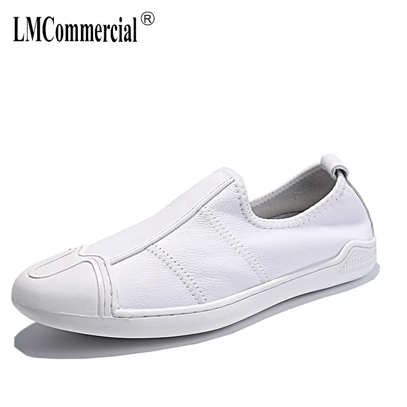 

casual shoes men Genuine Leather all-match cowhide men's Doug shoes loafer Driving shoes male soft breathable sneaker fashion