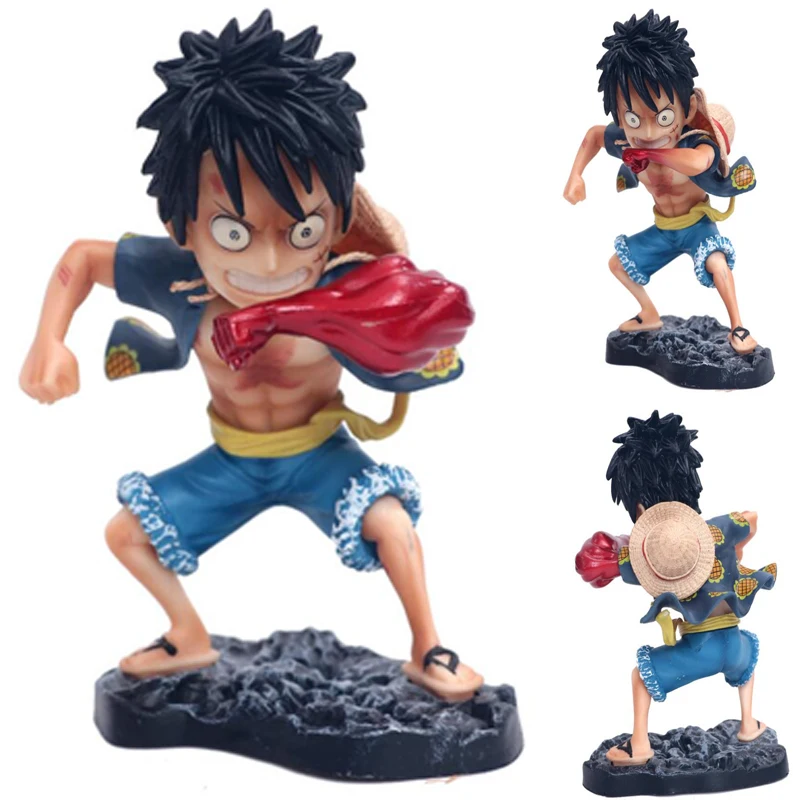 

Anime action model Monkey D Luffy PVC figure toys One Piece Action gift toys dolls kids collectible KA330