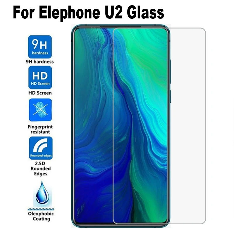 ELEPHONE U2 закаленное стекло 100% хорошее качество премиум 9H защитная пленка