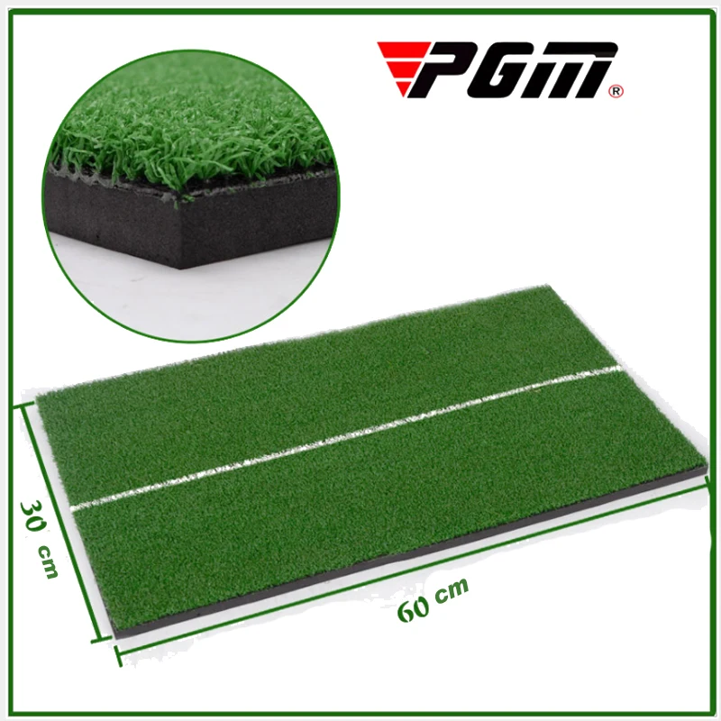 PGM 60*30 см Гольф практика Коврики S 10 мм толще Pad закрытый качели для начинающих