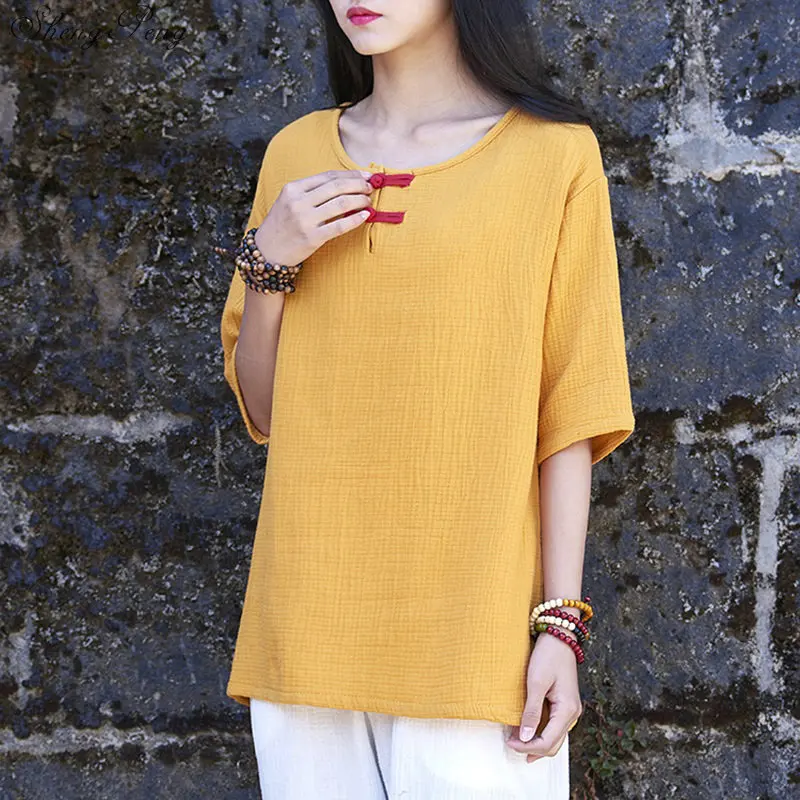 Traditional chinese clothing for women cheongsam top mandarin collar