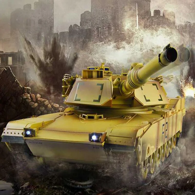 Children's Remote Control Tank Model Toy Multiplayer Battle Tank Remote Control Toy Car Child Simulation Model Boy Toy Gift