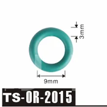 Tenso 9x3 мм топливный инжектор О 'кольца оринги уплотнительные кольца для автомобилей TS2015