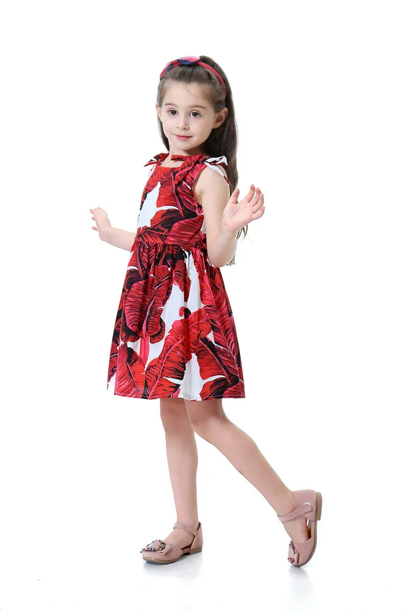 Summer Elegant Casual Baby Girls Dress Children Birthday Party Sleeveless A-line Dresses For Kids Vestidos Girls Princess Dress (4)