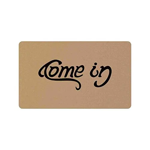 Us 14 44 11 Off Funny Custom Go Away Come In Mat Doormat Indoor Outdoor 30 X 18 Inch In Mat From Home Garden On Aliexpress