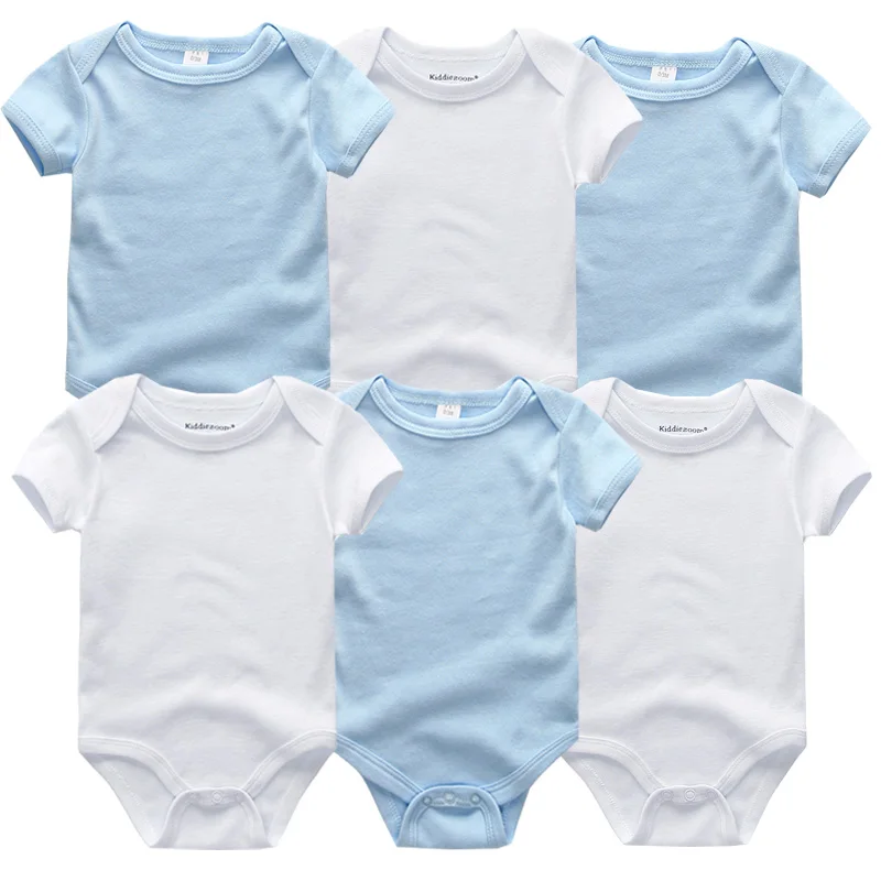 Летняя одежда для малышей roupas bebe/хлопковый костюм с короткими рукавами для детей 3, 6, 9, 12 месяцев Одежда для новорожденных мальчиков и девочек Боди для малышей - Цвет: BDS6062