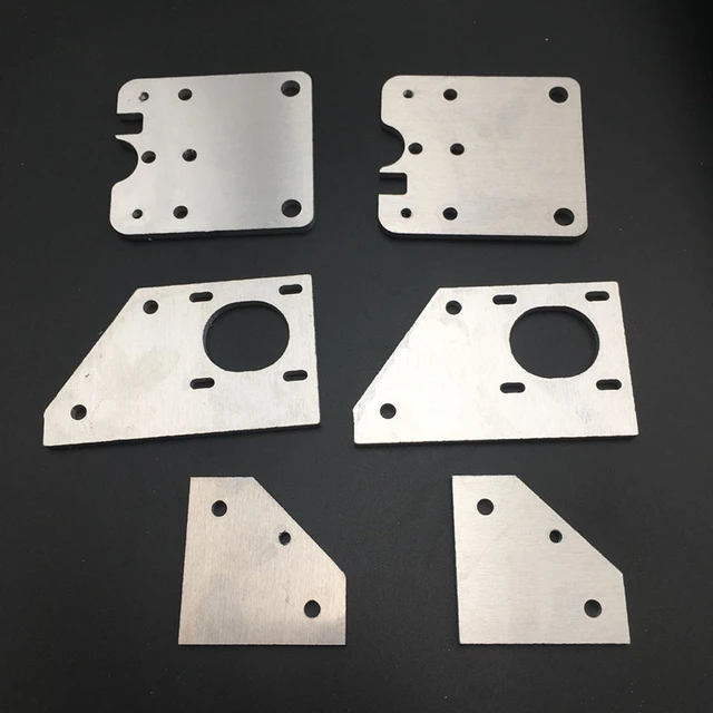 Upgrade Aluminum Alloy Gantry Plate Kit For Ender-4 3d Printer Pulley And Stepper Motor Mount Plate - 3d Printer Parts & Accessories - AliExpress