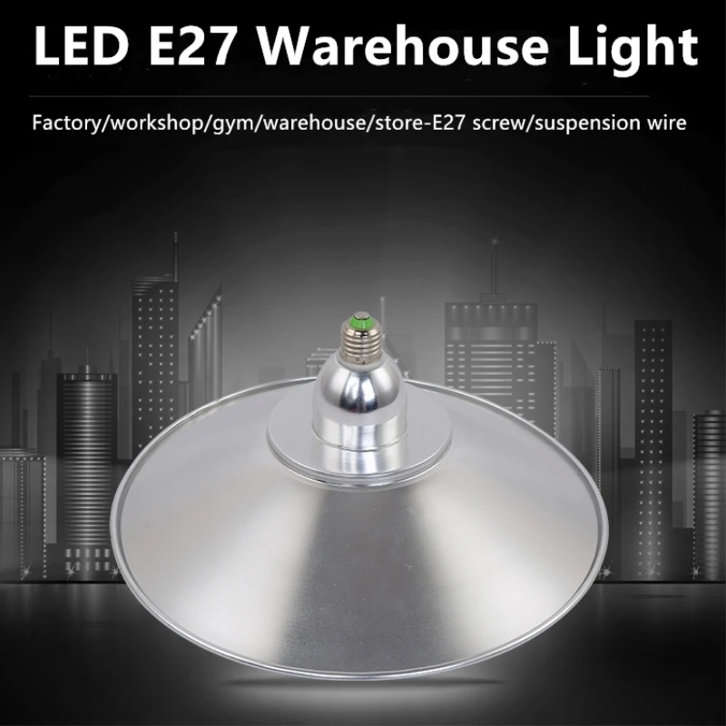Высокая мощность светодиодный E27 лампы Водонепроницаемый Шахтерский фонарь заводской склад бытовой энергосберегающие лампы