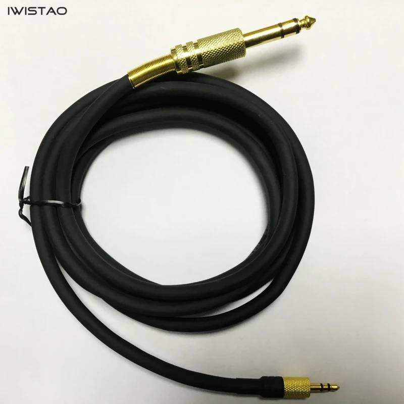 IWISTAO OFC Audio/Video High Grade Cable 6.5mm to 3.5mm Stereo Sound