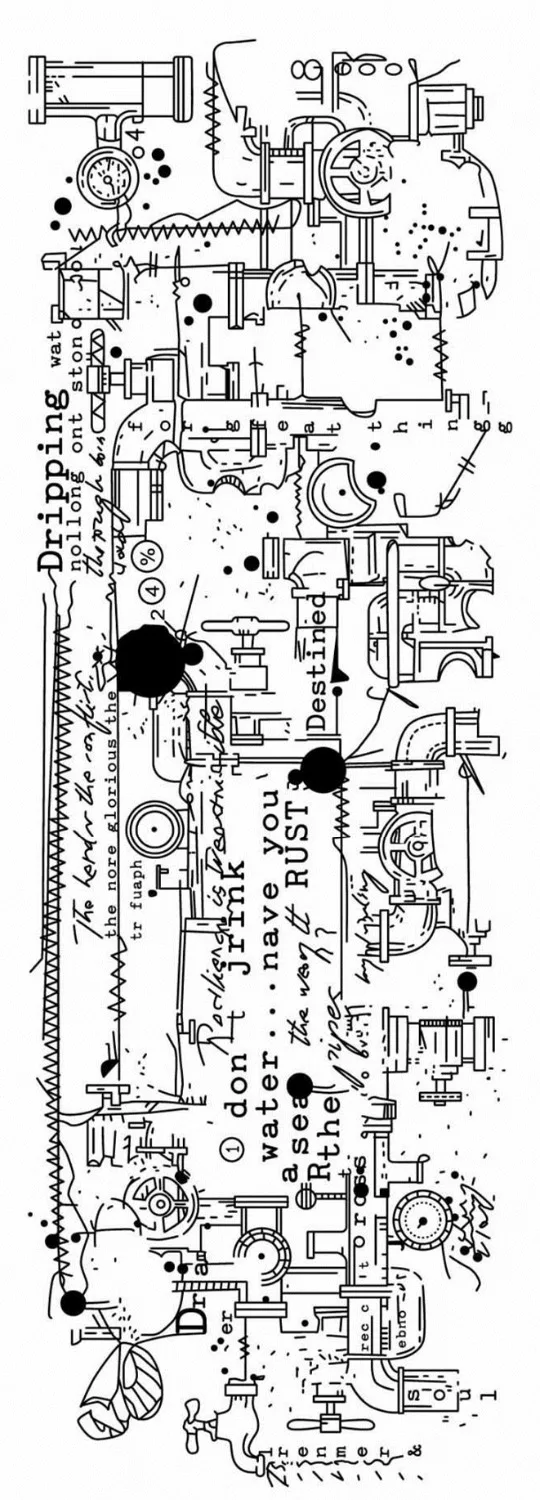 

CLEAR STAMP background DIY Scrapbook Card album paper craft silicon rubber roller transparent stamps Z870
