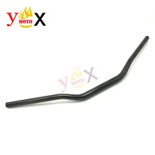 Углеродное волокно Мотоцикл 28 мм Жир Бар Ручка для Kawasaki KFX KLF Bayou ATV Quad Yamaha мотокросса скутера KTM Enduro