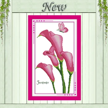 

Love Fragrance flower Drawing home wall Decor 11CT counted print on Canvas DMC 14CT Cross Stitch Embroidery kits Needlework Sets