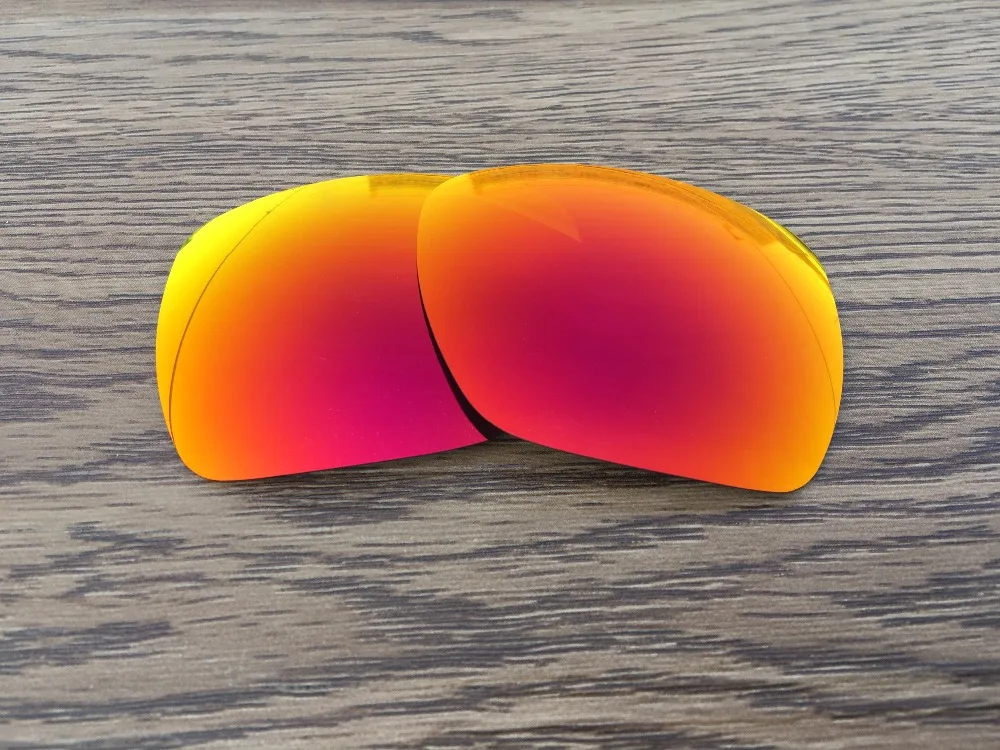 APEX Polarized Replacement Lenses For Dragon Exit Row Sunglasses - Red Mirror, 1.5mm Thick, UV Protection, Made In USA - View #12