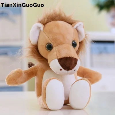 

Новый стиль, плюшевая игрушка с мультяшным львом около 28 см, мягкая кукла, подарок на день рождения s0943