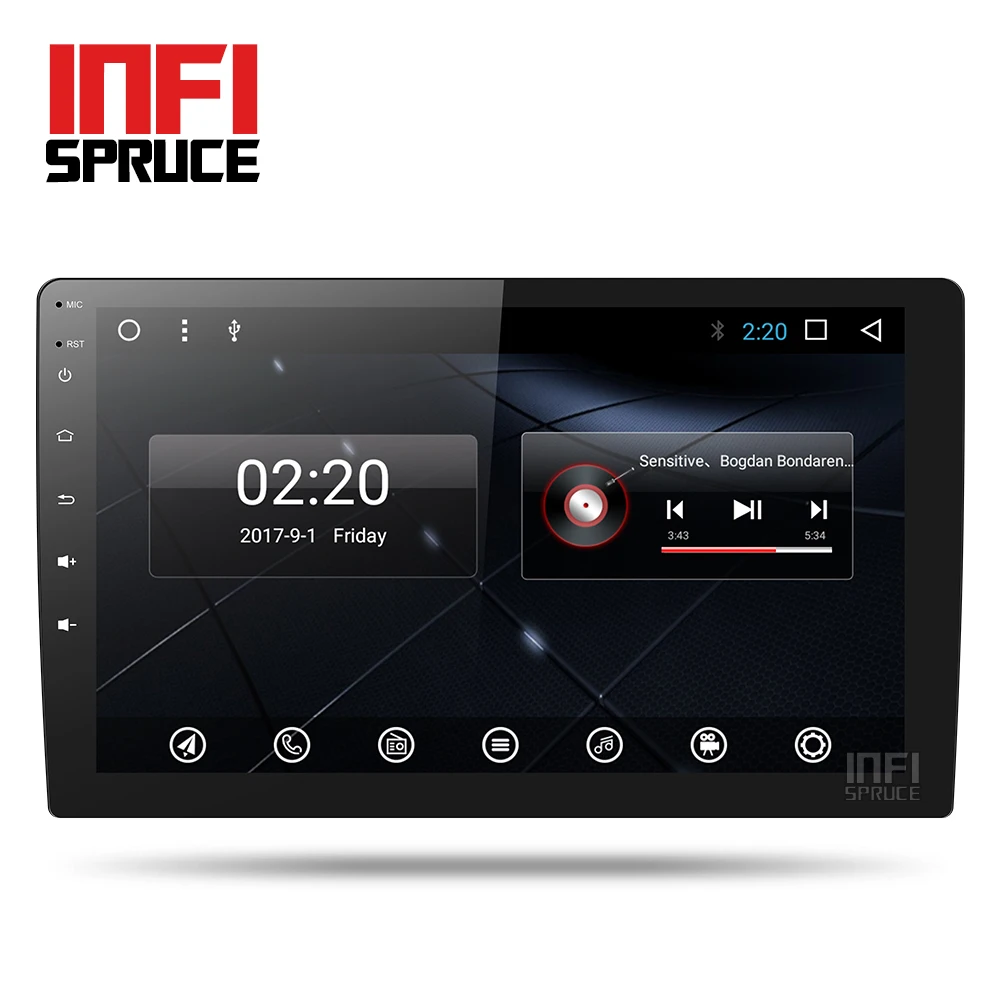 Octa core android 7 1 universal 1 din font b car b font dvd for old