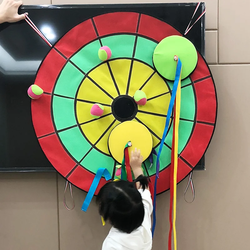 Веселая игрушка Дротика happymats клейкая для детей дошкольного возраста мишень