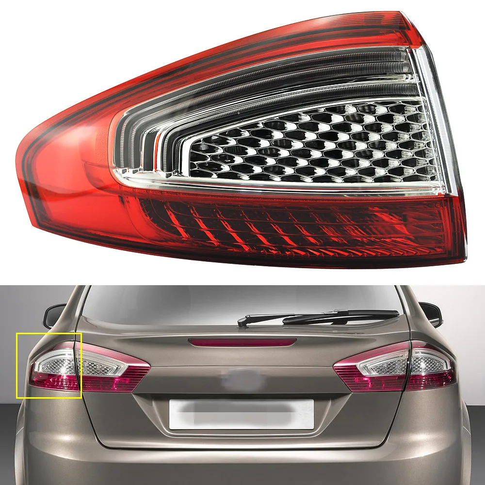 1Pcs Left Side Outer Rear Tail Light Lamp BS71 13405 AC for Ford Mondeo