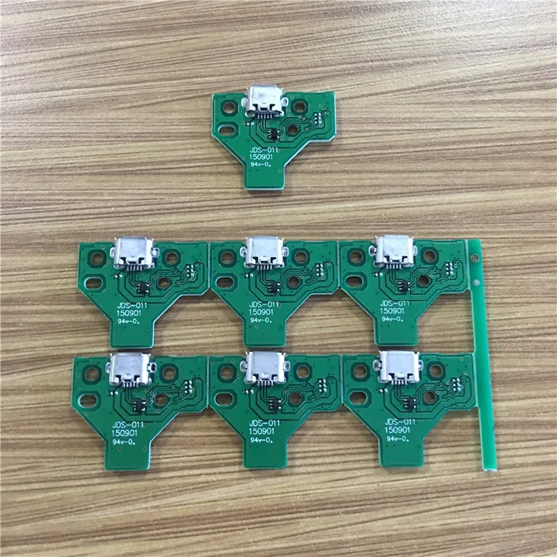 Charging Board for Sony Playstation 4 Micro USB Charging Port Socket Board for PS4 Power Boards JDS-011 Power Socket 12pin 14pin (6)