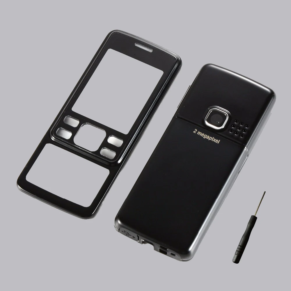 Металлический корпус для Nokia 6300 Передняя рама+ Батарейная дверь+ инструменты без keypays