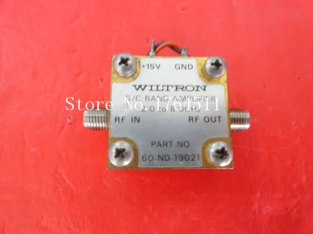 

[BELLA] WILTRON 60-ND-19021 2-8GHz 15V SMA supply amplifier