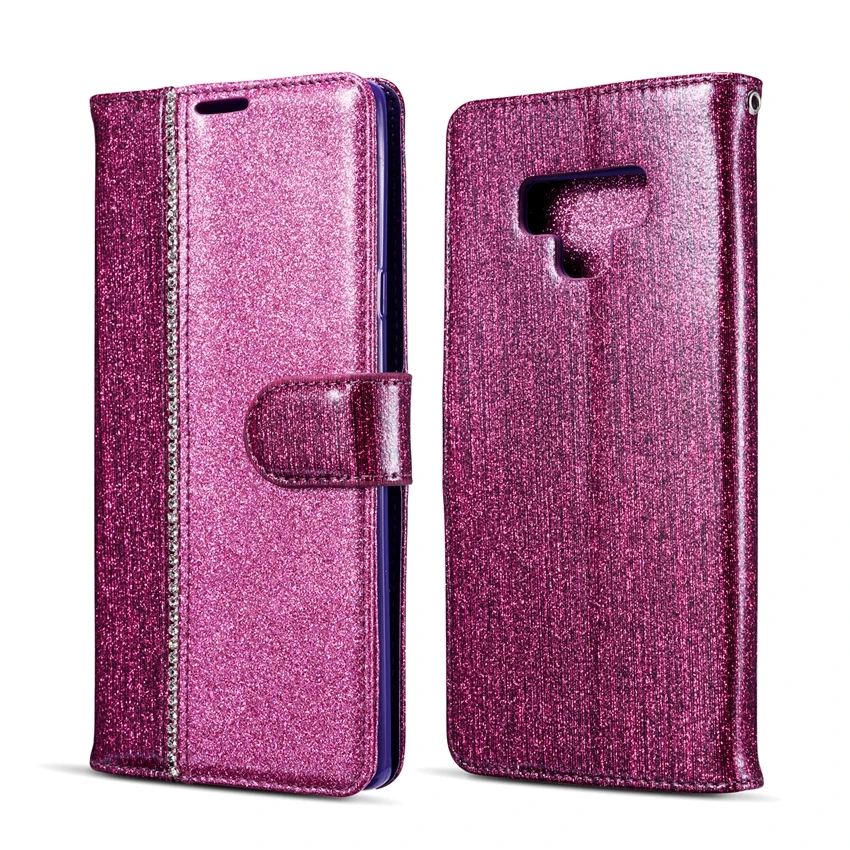Note 9 Bling Leather Case (1)