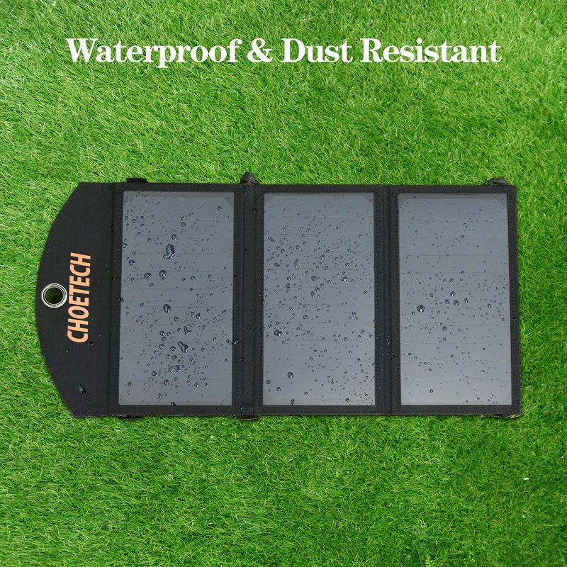 CHOETECH 19W Portable Solar Phone Charger Solar