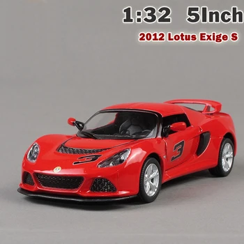 

1:32 5Inch' Lotus Edge Sports Car Alloy Simulation Model Toy Car With Pull Back For Boy Kids