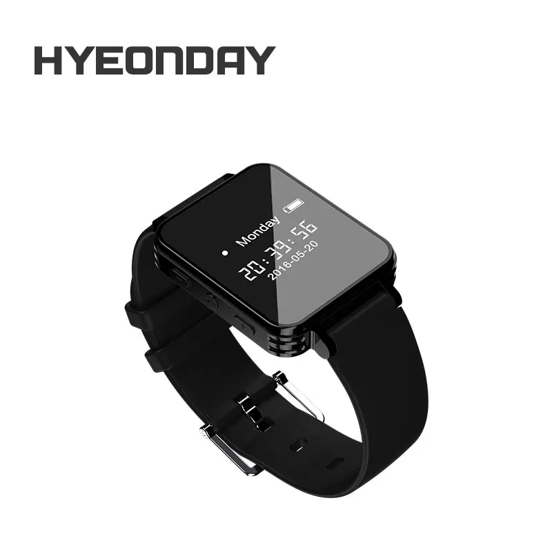 

Professional Mini 8GB 16GB 32GB USB Digital Recorder Recorder MP3 Player Recording Watch Rechargeable
