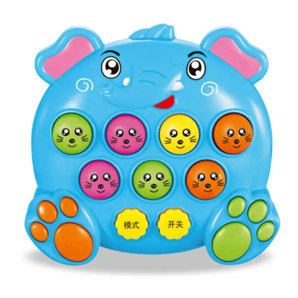 

Baby Music Toys Educational Musical Handheld Hamster Game Toy Kids Child Knocking Music Sound Toy &