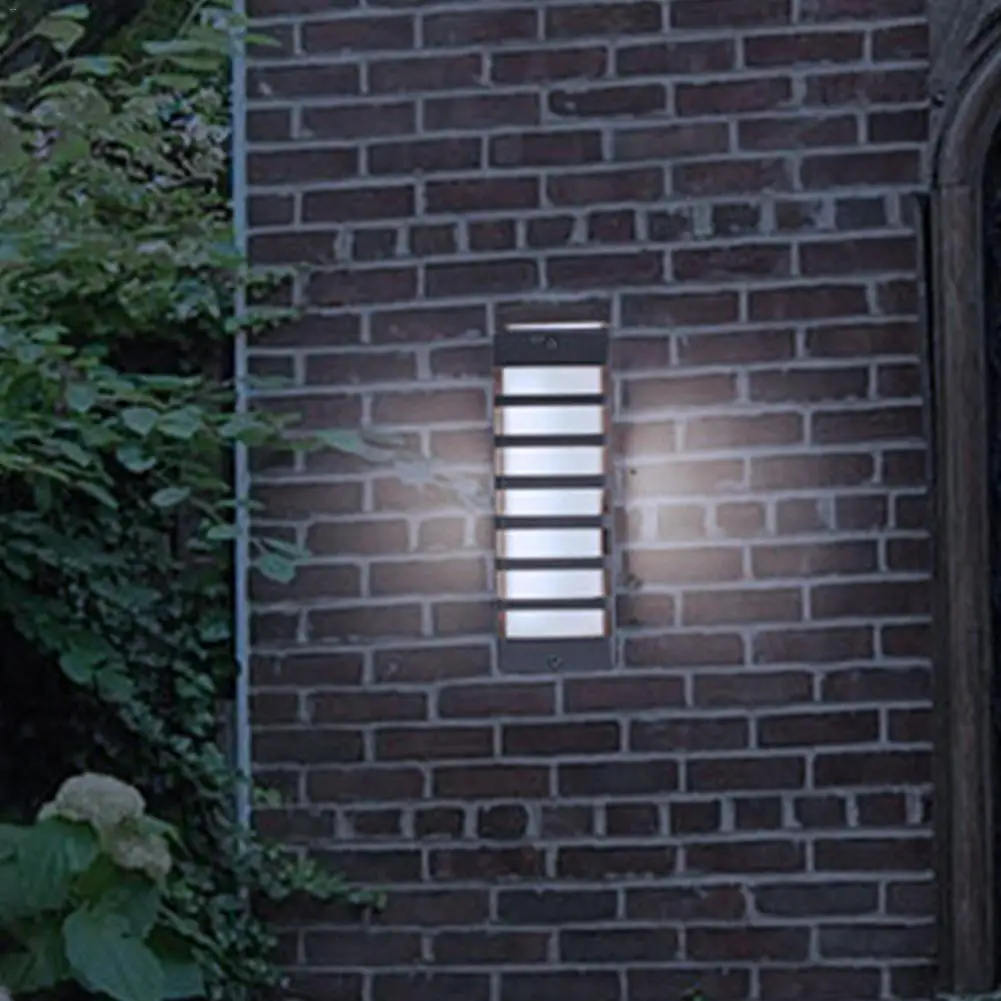 8 Вт COB горизонтальный бар светодиодный домашний настенный светильник алюминиевый коридор проходные огни наружная Водонепроницаемая