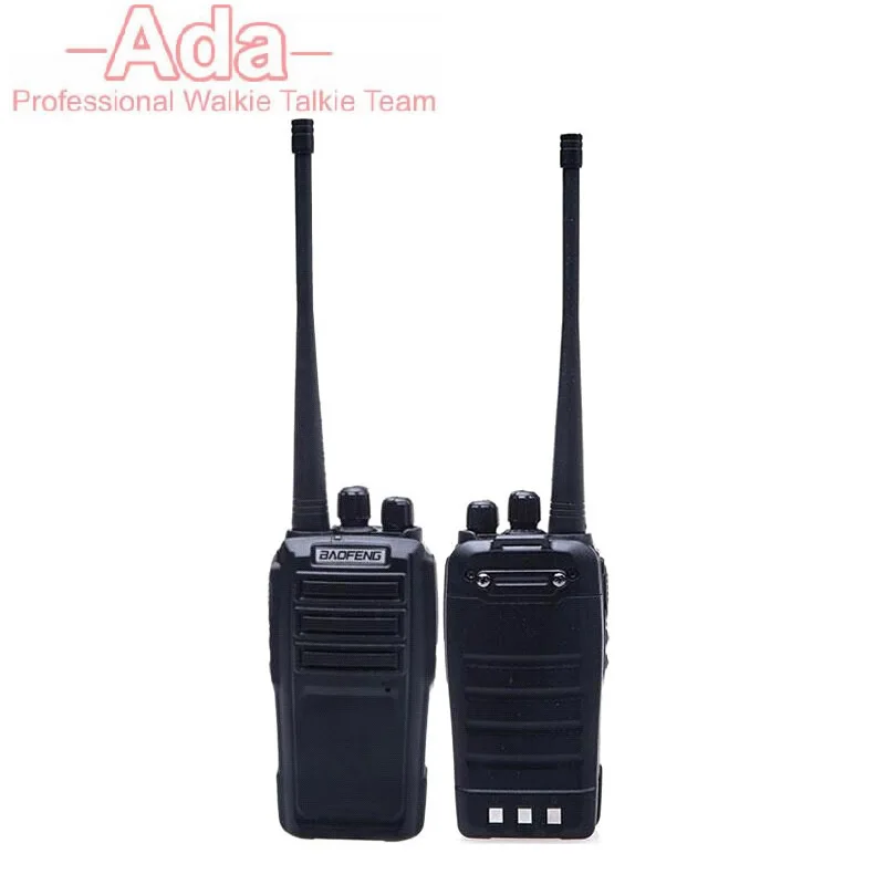 2 шт. Рация УКВ + UHF двухдиапазонный 5 Вт 128CH Baofeng BF-UV6 DTMF VOX FM Двусторонней радио Переговорные Трансивер A1001A Eshow