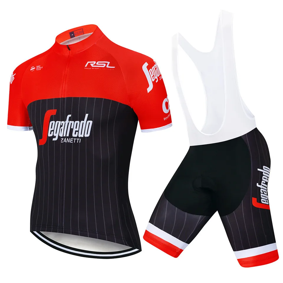 Велоспорт Джерси летняя команда трекинг черный красный с короткими рукавами одежда Ropa Ciclismo велосипедная одежда спортивный костюм - Цвет: 2