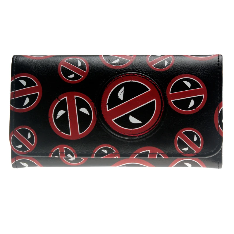 Deadpool Black Wallet Women Purse DFT-1281