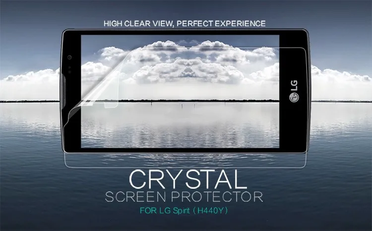 NILLKIN Super Clear Анти отпечатков пальцев Экран протектор Плёнки для LG Spirit h440y HD Защитная Плёнки для LG Spirit h440y+ пакет